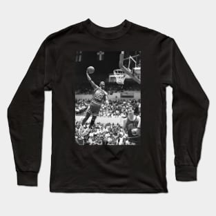 BASKETBALLART -JORDAN BLACK WHITE 17 Long Sleeve T-Shirt